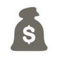 money bag icon illustration